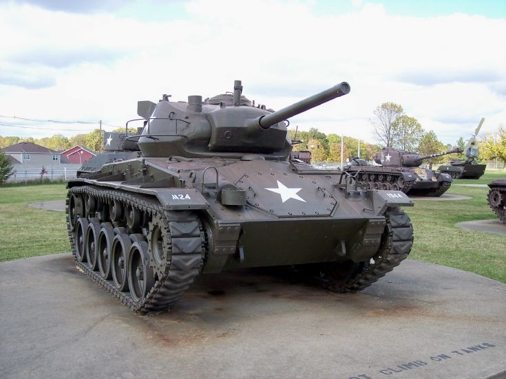 M-24 Chaffee Light Tank with 75mm Gun