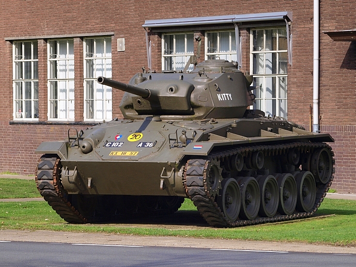 M24 Chaffee named 'Kitty'