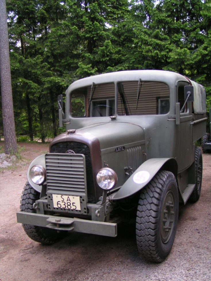 Finnish Latil truck