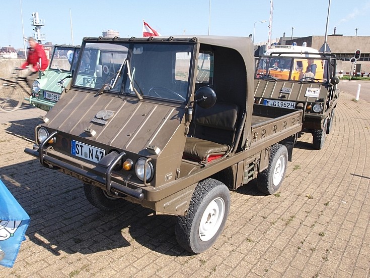 Militairy Steyr Puch Haflinger 1968 4wheel drive German licence