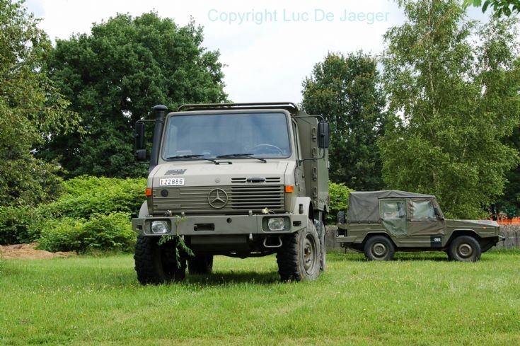 Belgian Unimog and VW Iltis