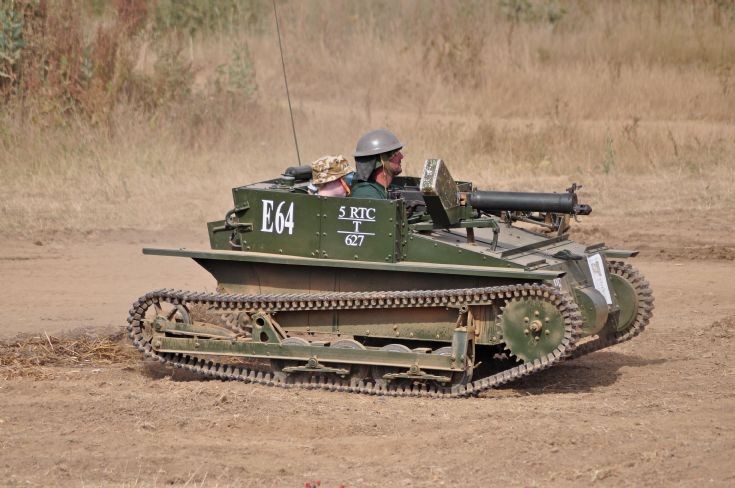 small military tank like machine