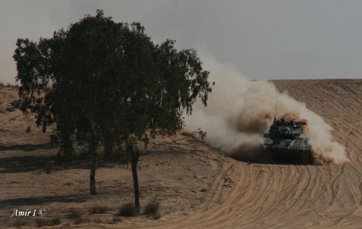 Merkava on the move