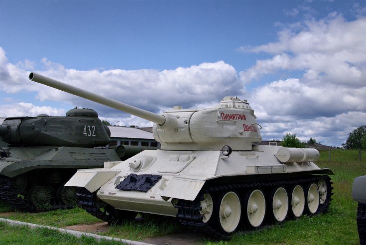Soviet Medium Tank T-34-85.