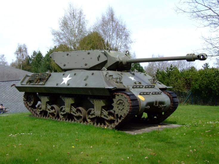 WW II US Tank Destroyer at Arlon