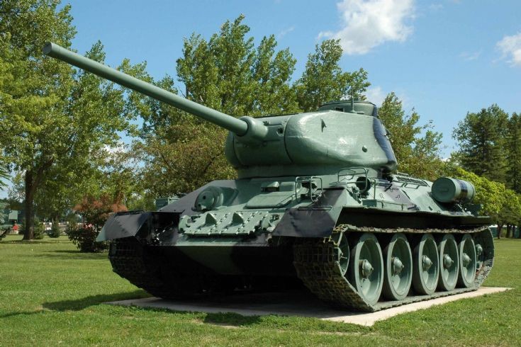 Russian T-34 tank