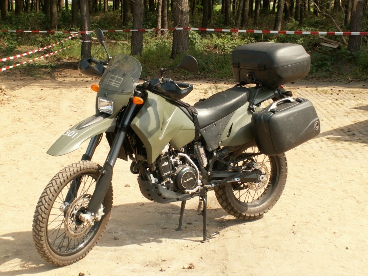Dutch army motorcycle