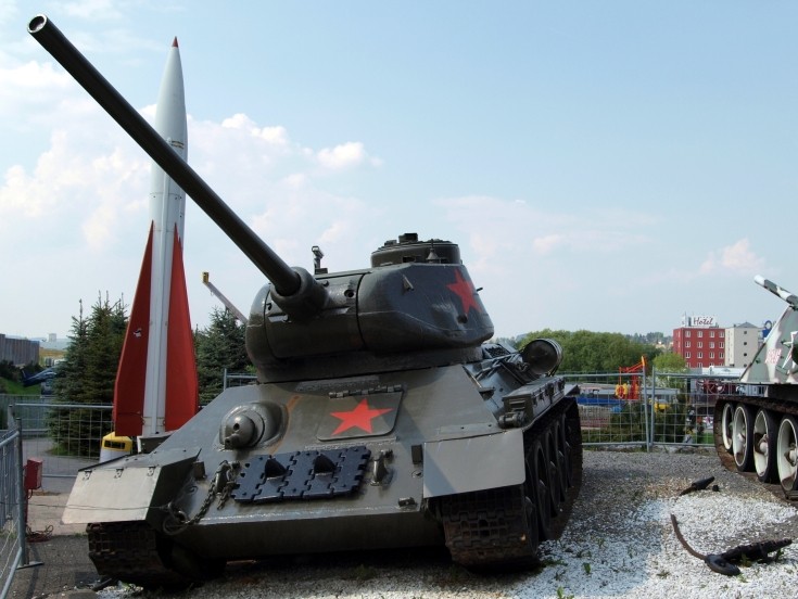 WW II Soviet tank T34