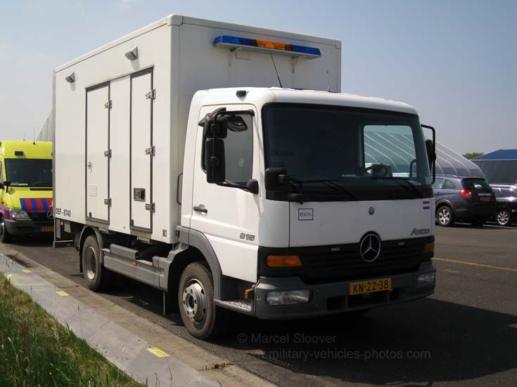 White Mercedes Atego EOCKL