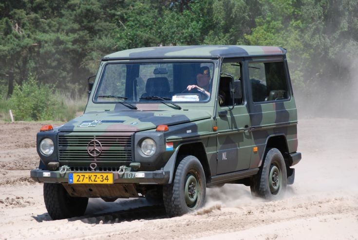 Mercedes military vehicle