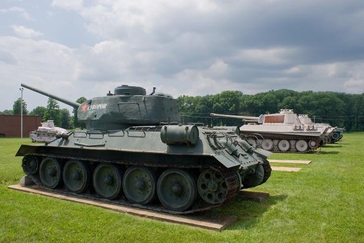 Russian T-34-85 Medium Tank