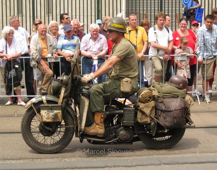 Preserved WWII motorcycle