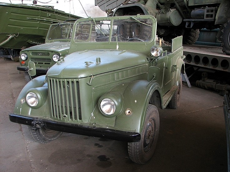 In 1947 the GAZ 69 model appeared It was created by Grigory Vasserman