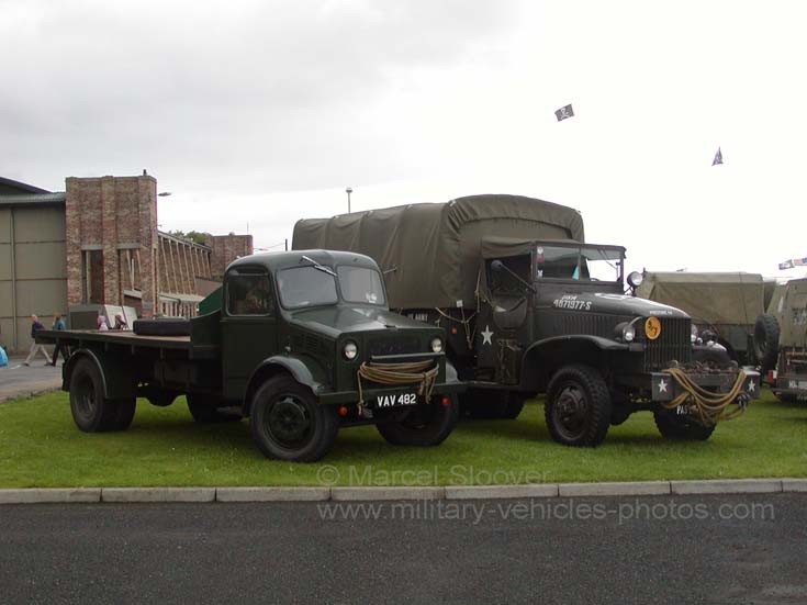 Bedford and American truck Leuchars
