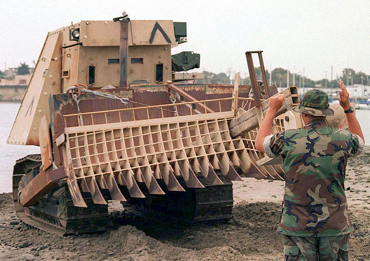 D7G Mine-Clearing/Armor Protection