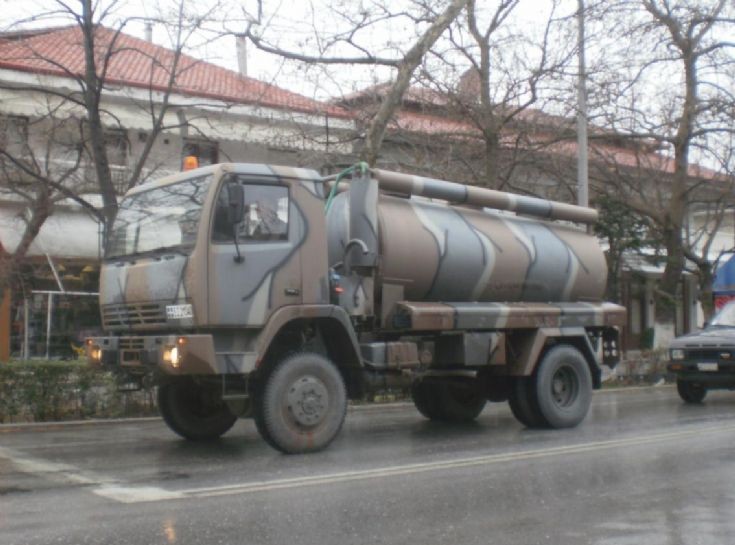 Steyr sewage truck