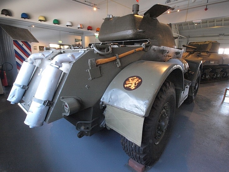 Rear of Staghound T17