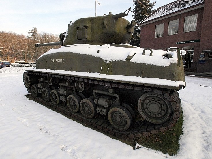 Sherman covered in snow