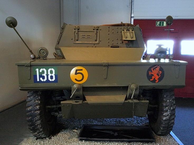 Daimler Scout Car 'Dingo' at museum