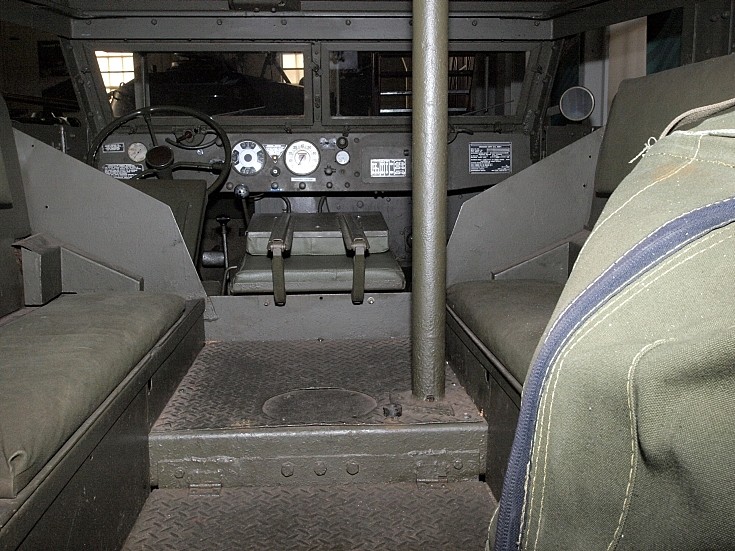 M3A1 rear towards cabin view