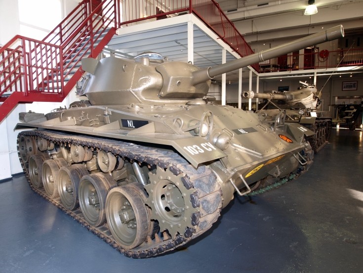 Chaffee M24 of the 103CV