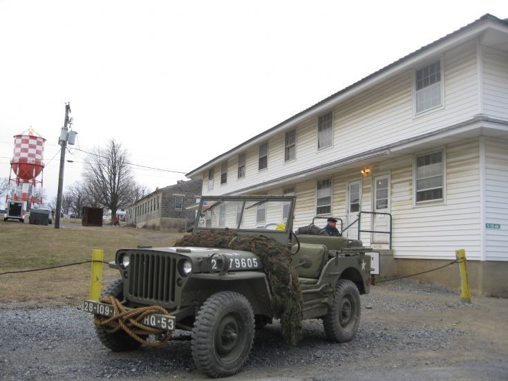 US Army jeep at Fort Indiantown