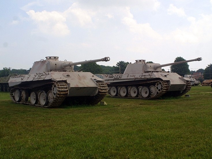 WW2 German panzers/Panthers