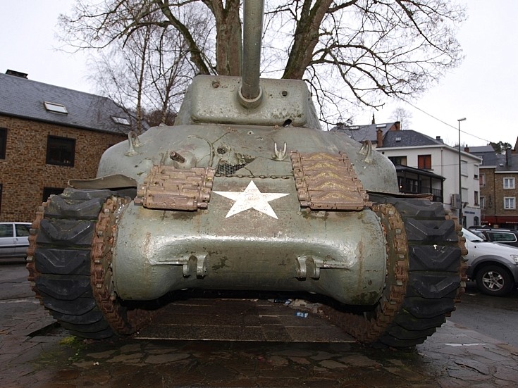 Front view M4A1 Sherman 