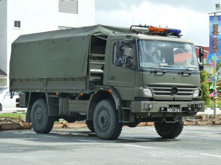 Mercedes military trucks