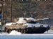 Snow covered tank